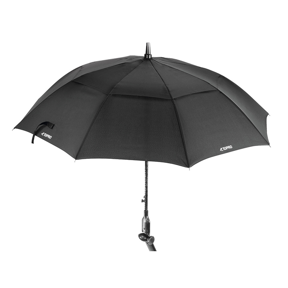 Topro Schirm für Rollator mit Multifunktionsarm - schwarz