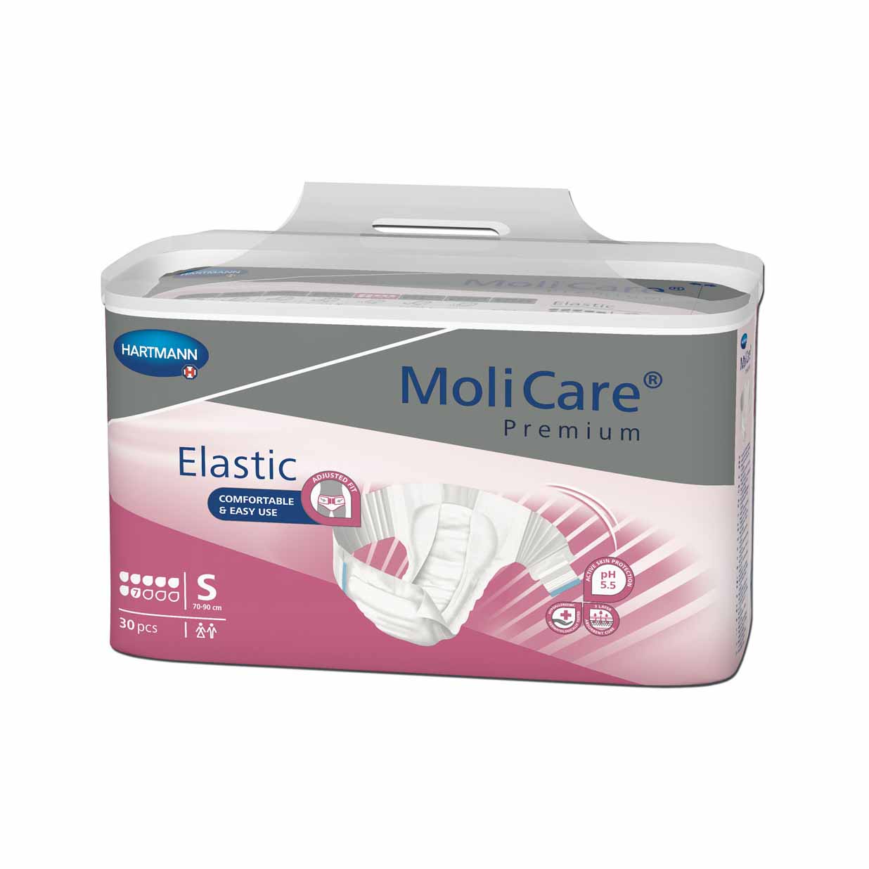 MoliCare Premium Elastic - S - 7 Tropfen