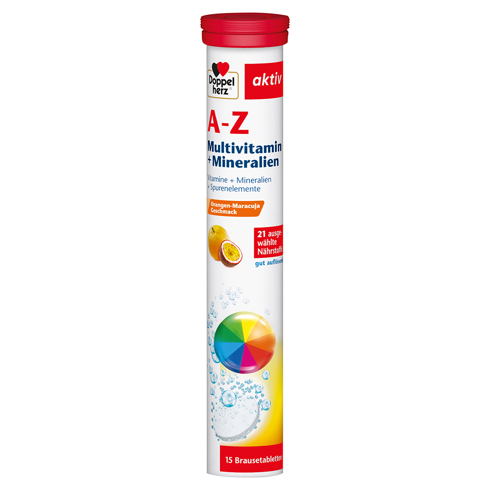 Doppelherz® A-Z Multivitamin + Mineralien Brausetabletten