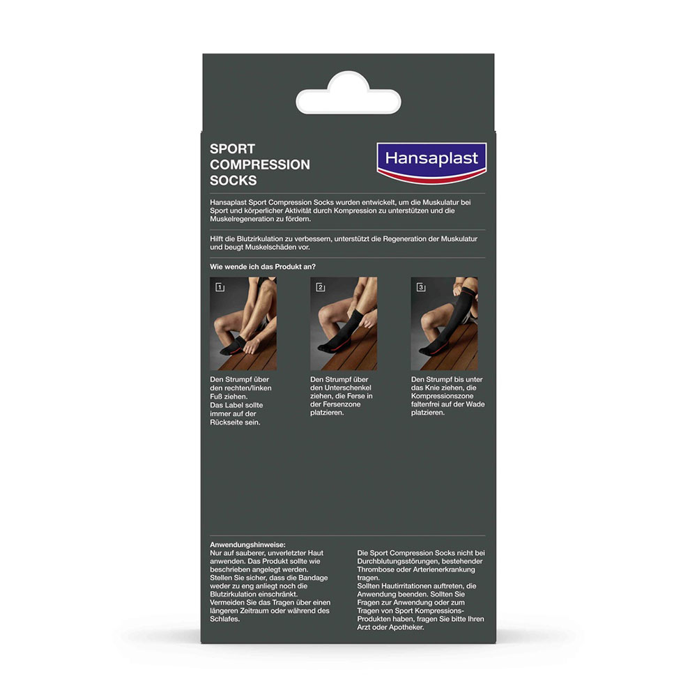 Hansaplast Sport Compression Socks Gr. S/M