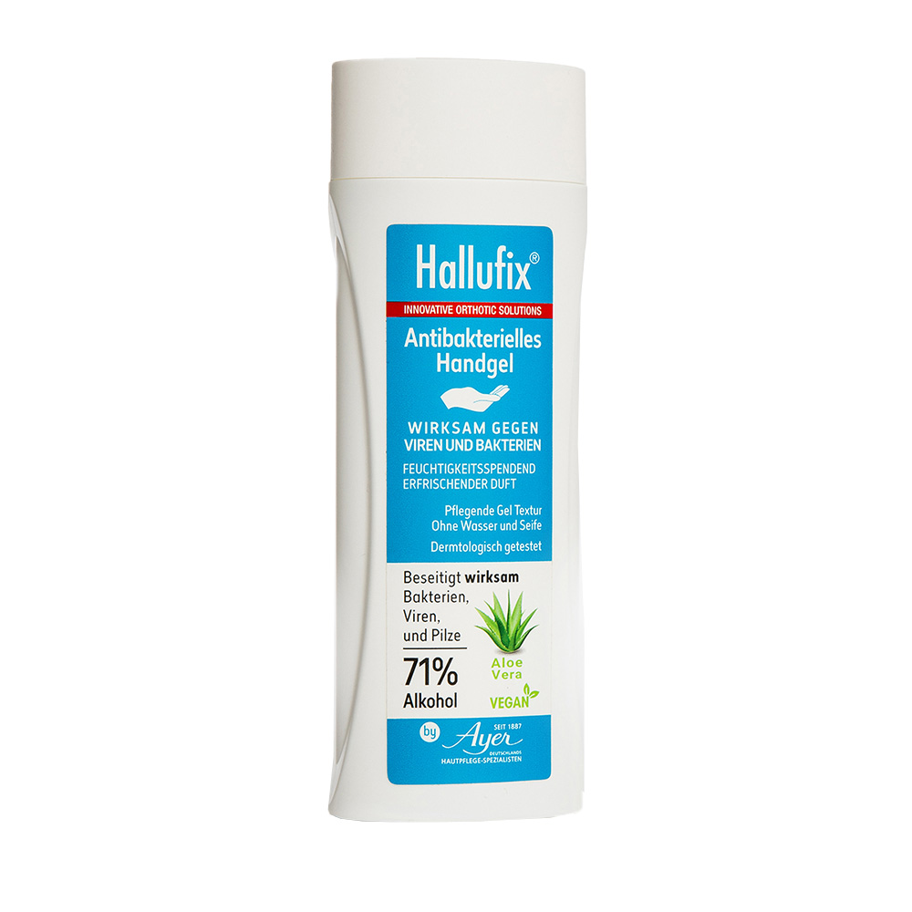Hallufix® Veganes Handgel mit Aloe Vera und Jojobaöl 