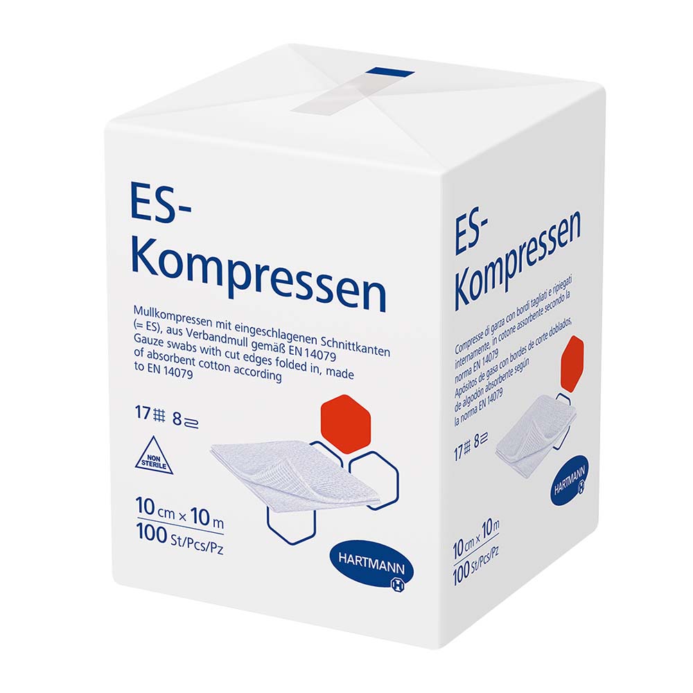 ES-Kompressen - unsteril -  8-fach 