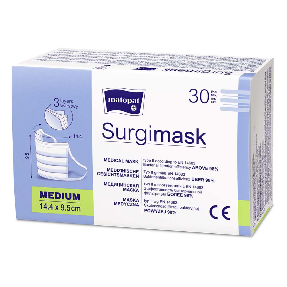 Surgimask - Medizinische Gesichtsmasken für Kinder geeignet