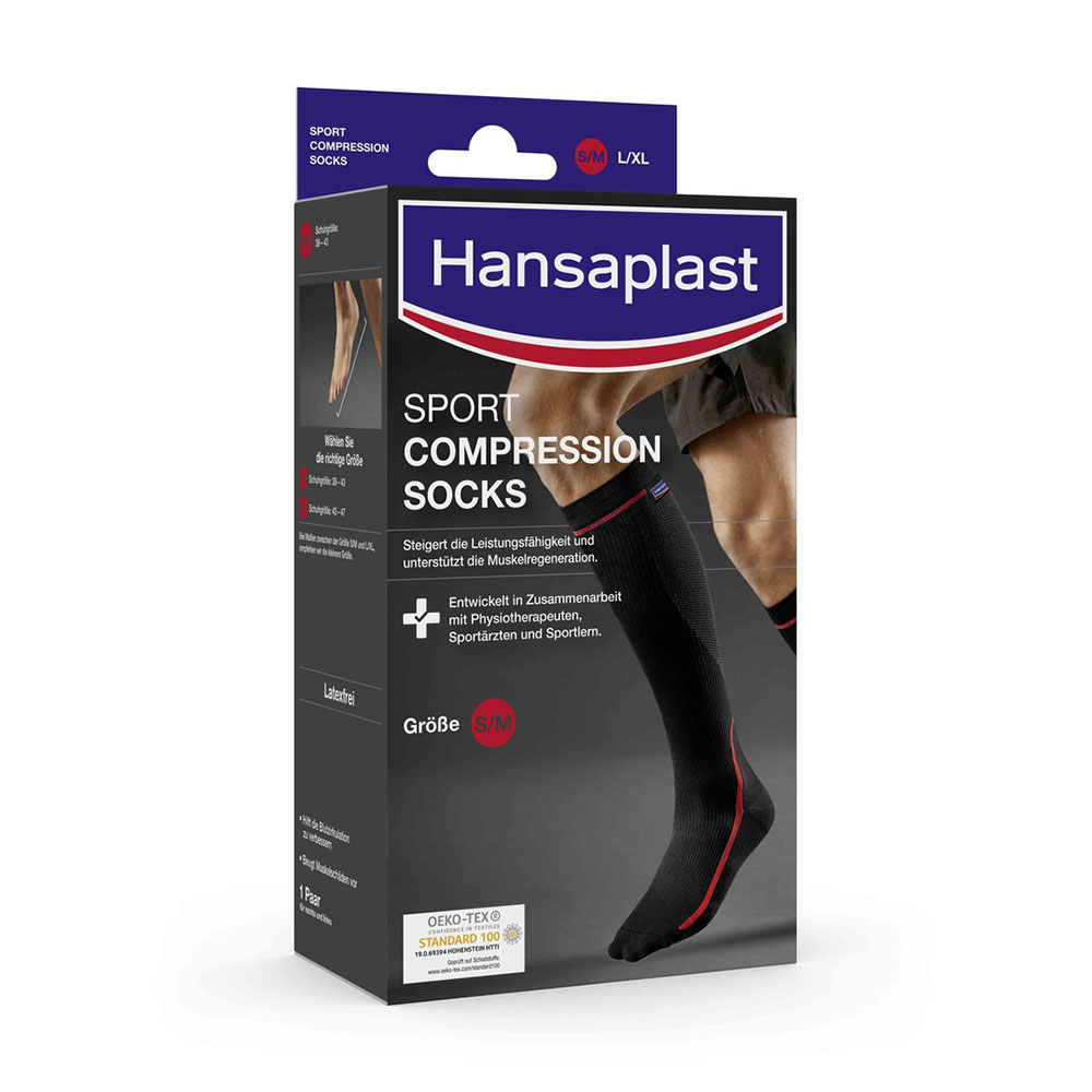 Hansaplast Sport Compression Socks Gr. S/M