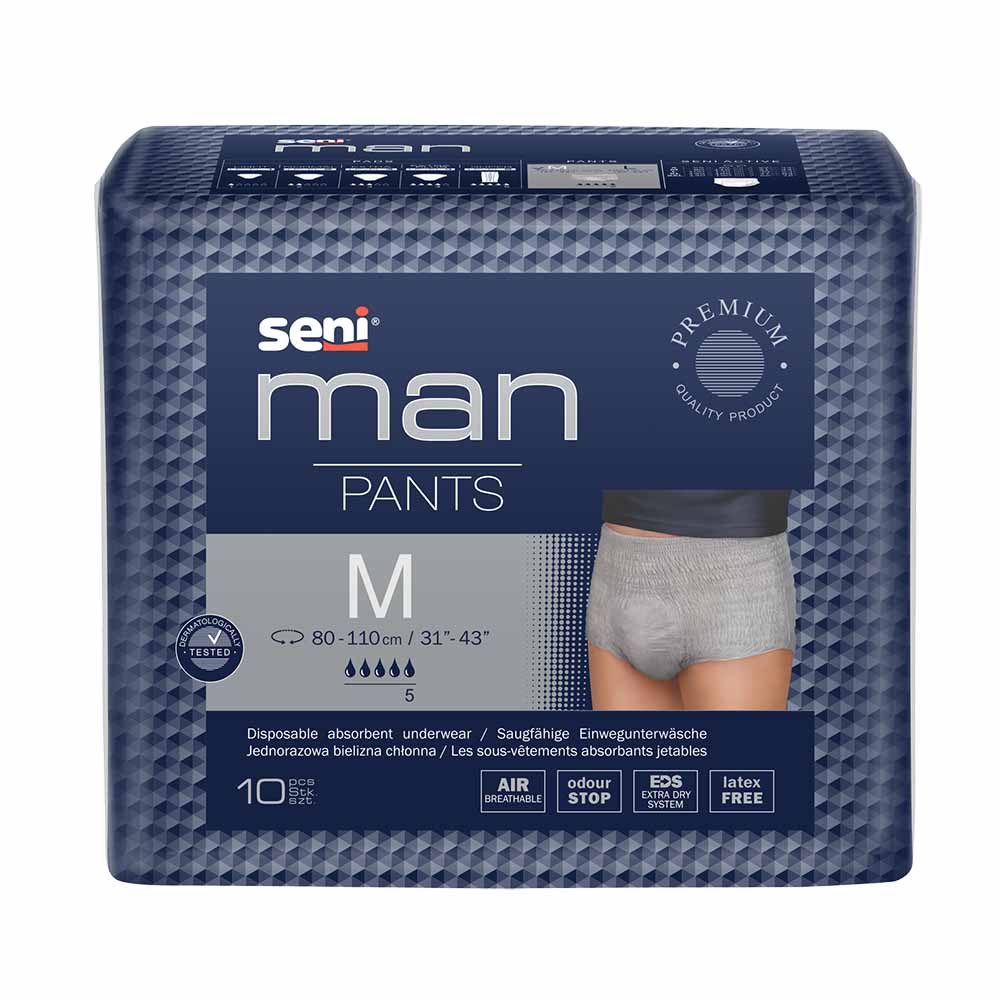 SENI Man Pants - Größe M - 10 Stück