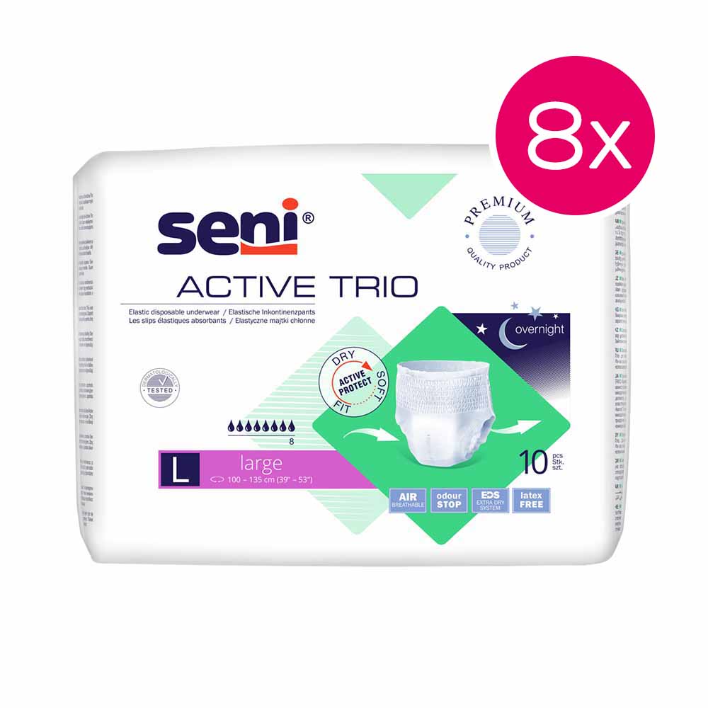 Seni Active Trio L - 8 x 10 Stück