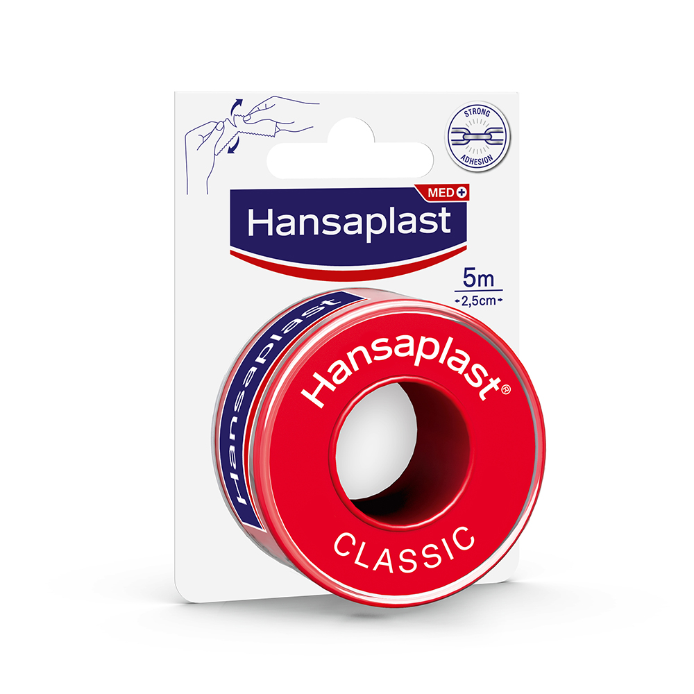 Hansaplast Fixierpflaster Classic 2,5cm x 5m