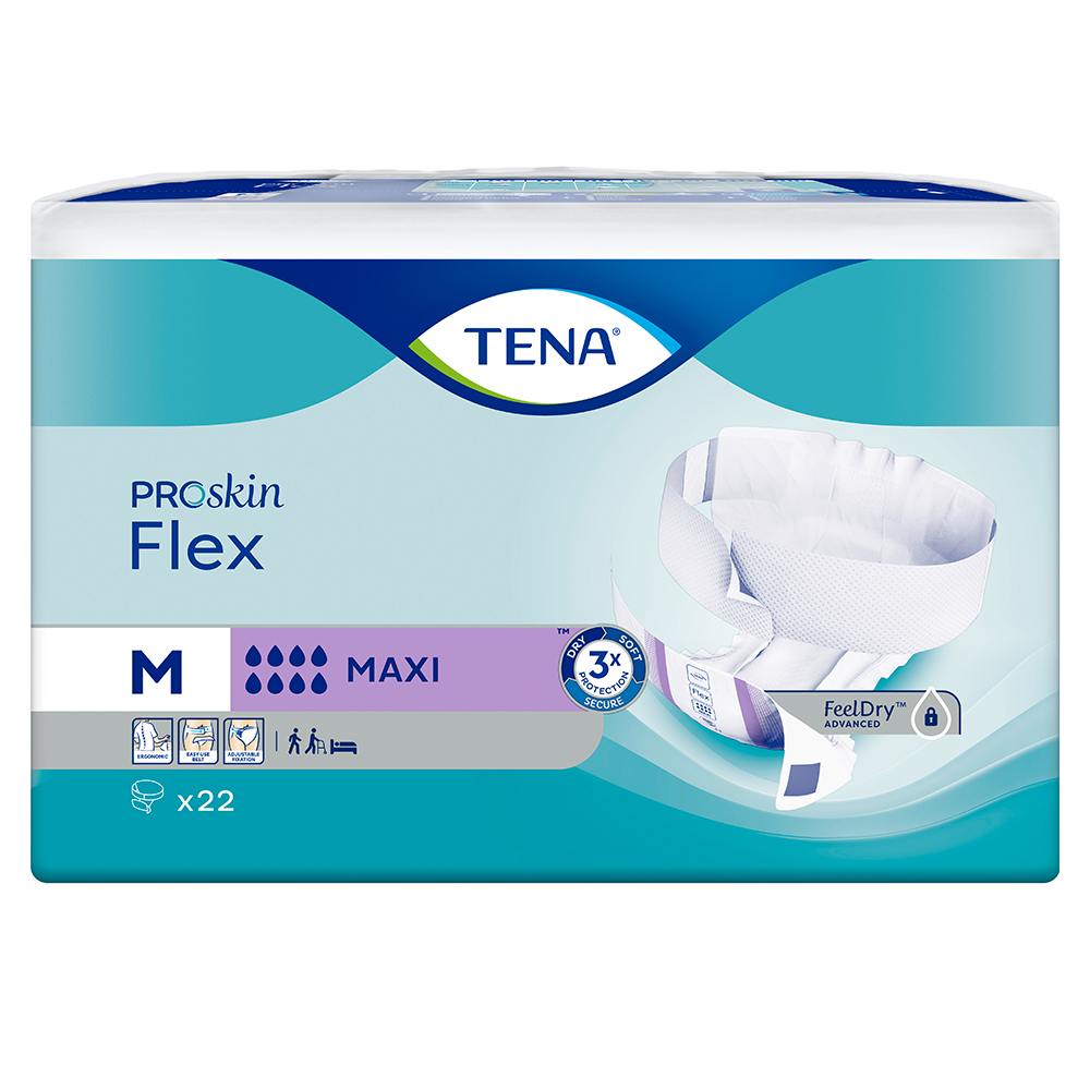 TENA FLEX Maxi, S - XL, Größe M - 1 x 22 Stück