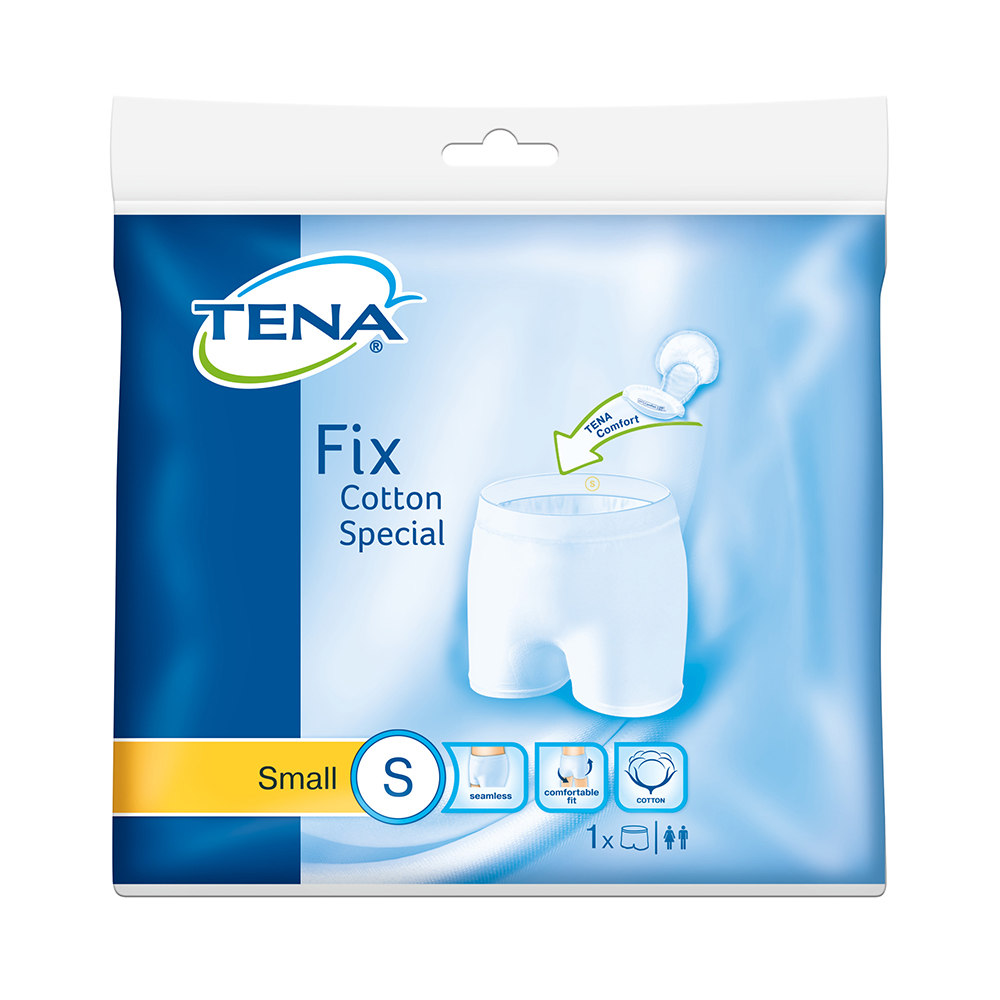TENA FIX Cotton Special Fixierhosen S -  1 Stück