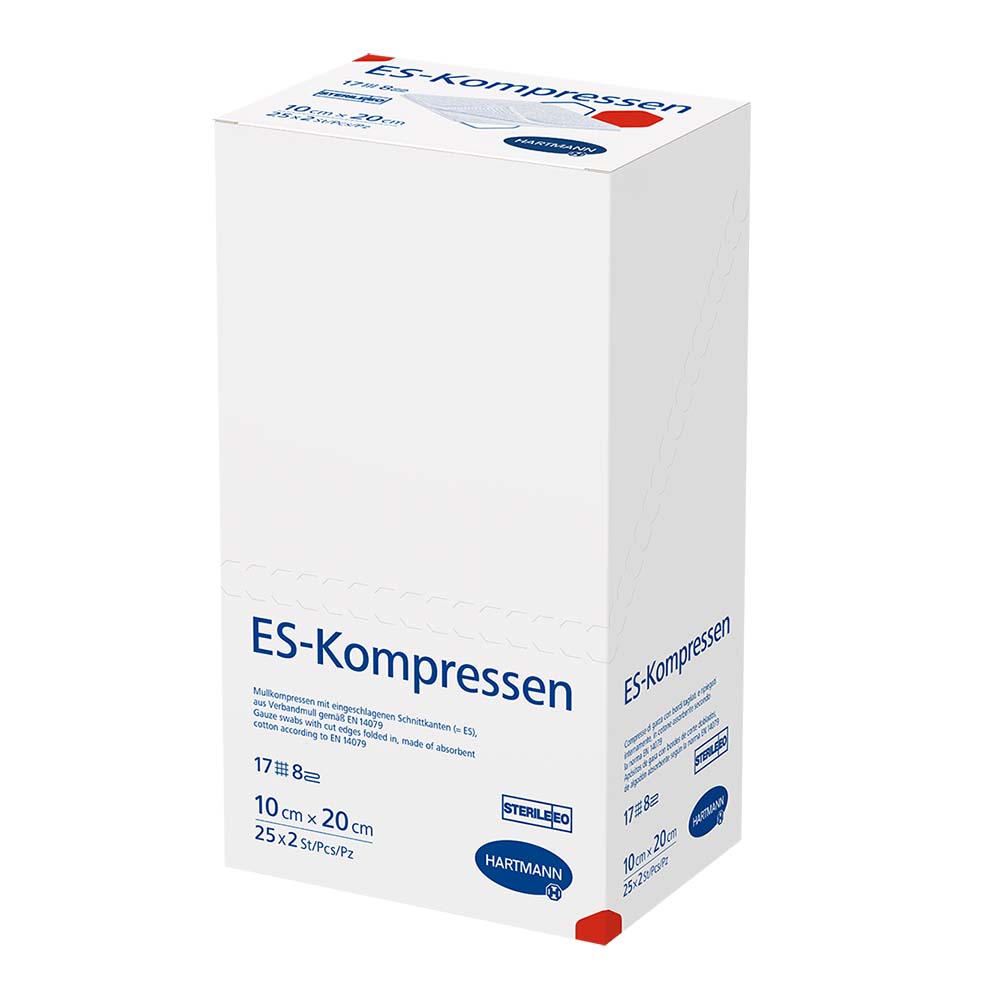 ES-Kompressen - steril - 8-fach 